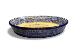 298 Bunzlau Ovale Ovenschaal 28x20cm 163X Ovale Schalen